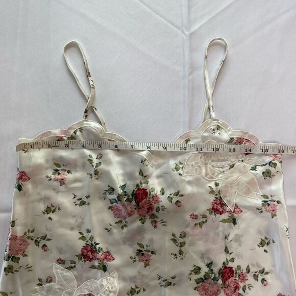 Rare Victoria’s Secret Gold Label 2 Piece Floral Pajama Set Size Small - Picture 9 of 13